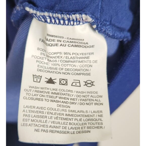 Nike Women's Sz. S Blue/White Velour Retro Style Jacket - Picture 4 of 5